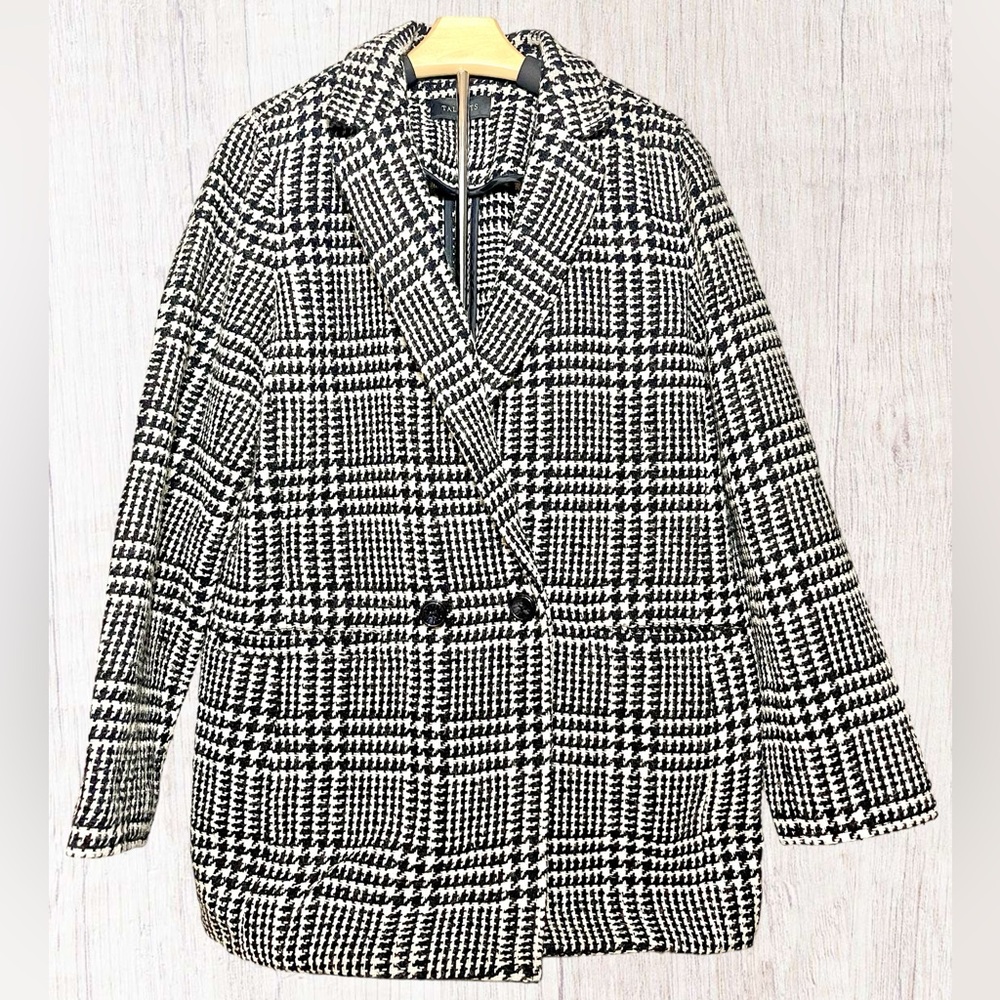 Talbots Houndstooth Coat